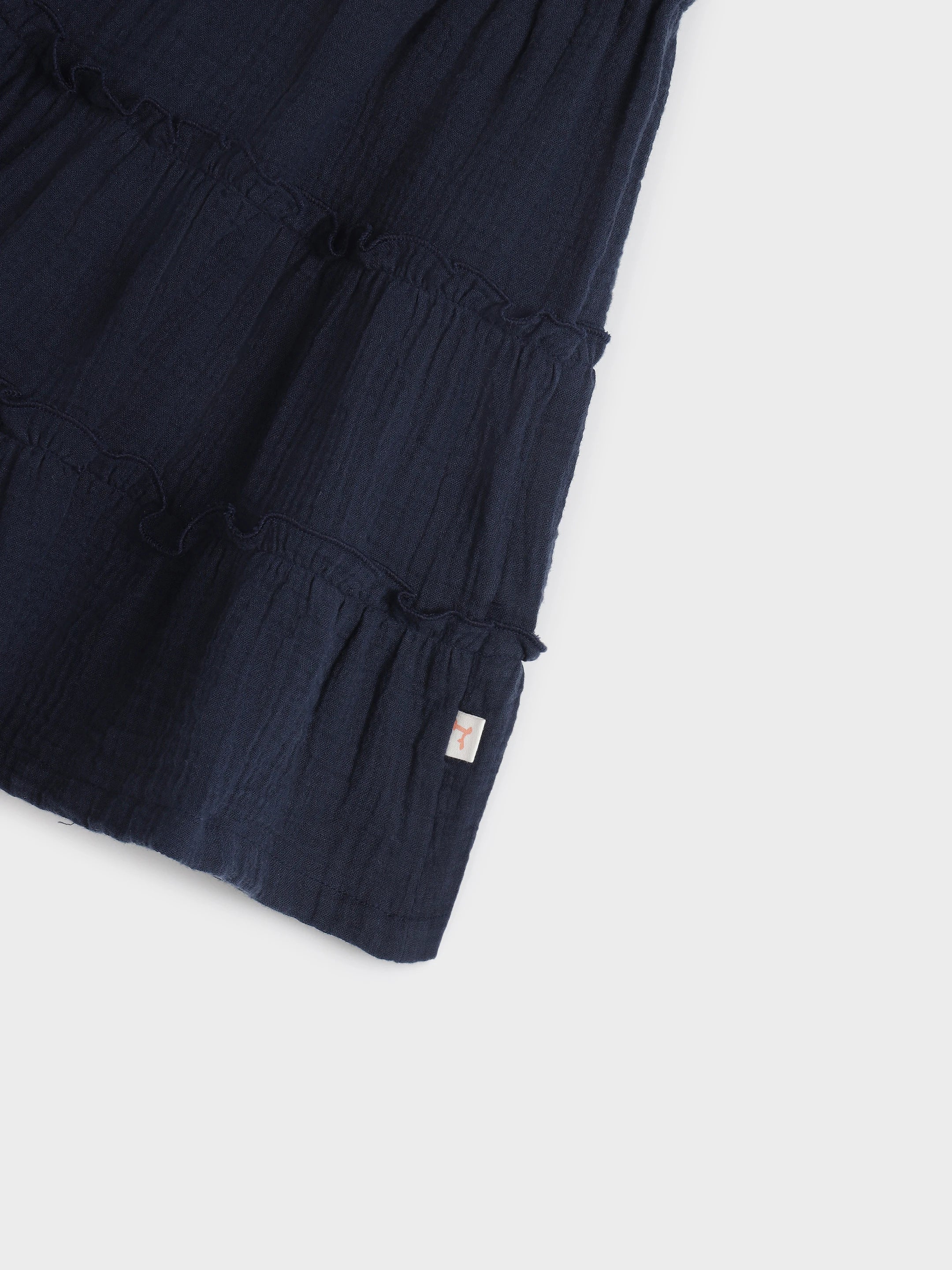 Navy Muslin Skirt