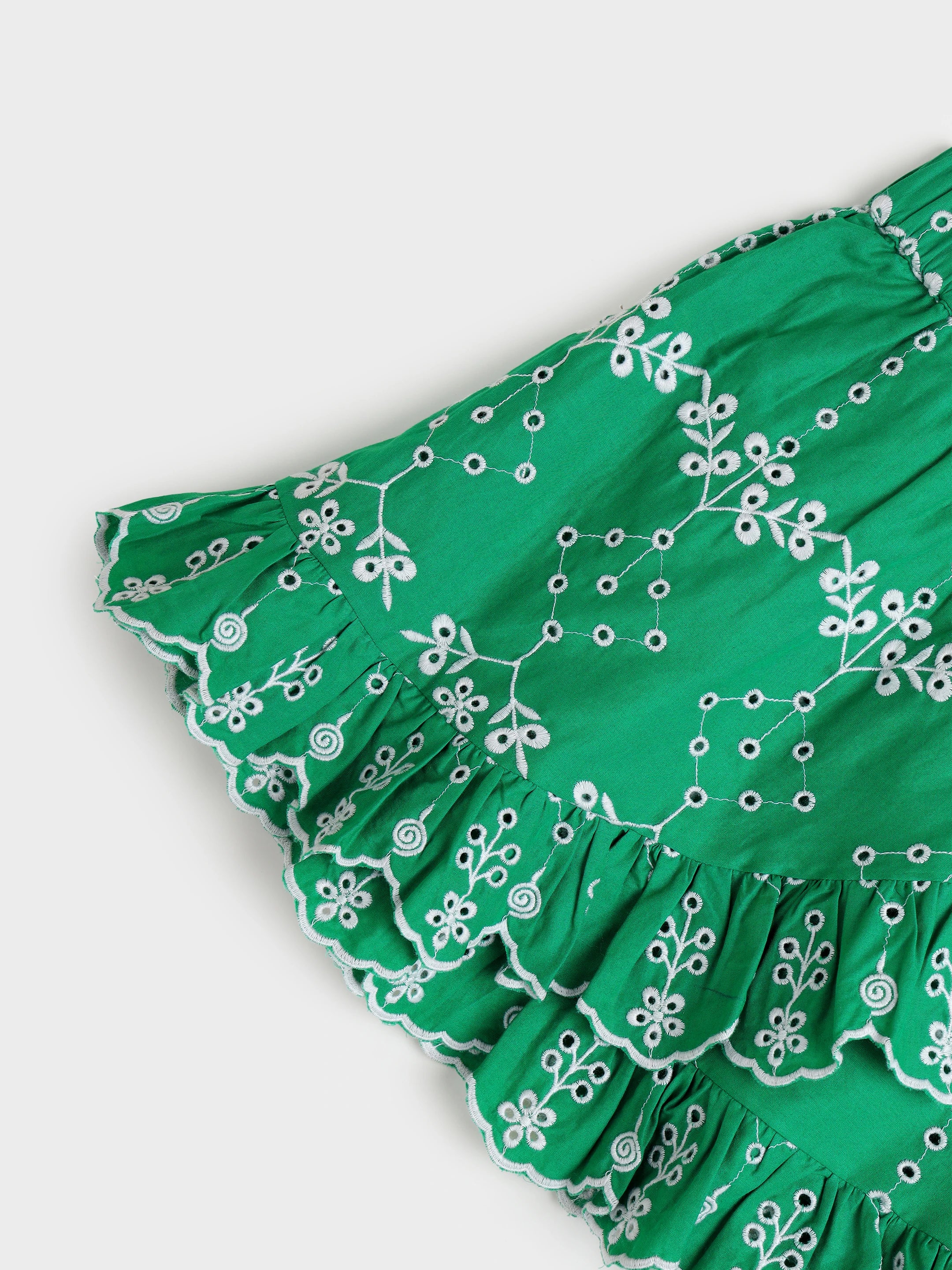Schiffli Layered Skirt