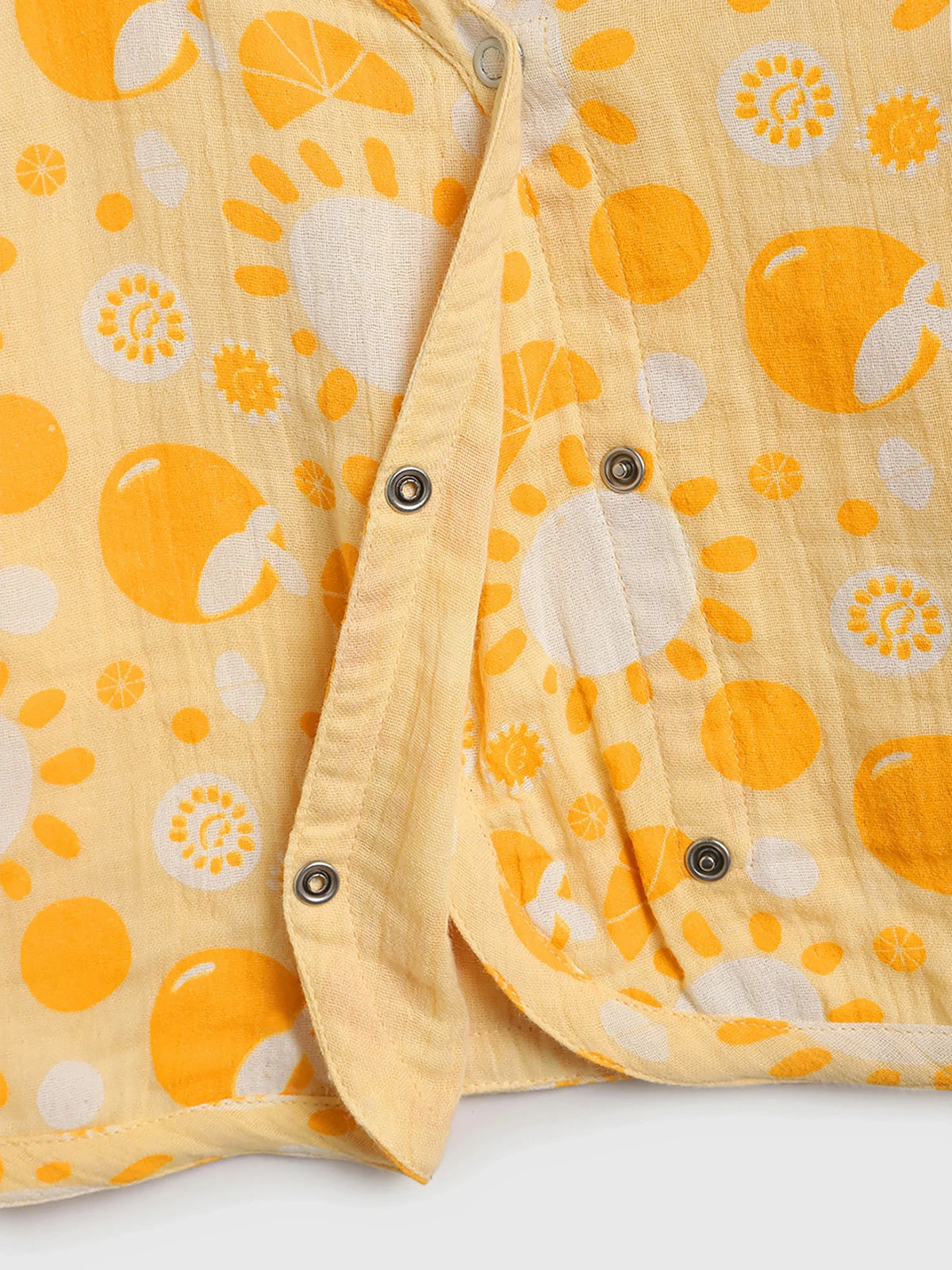 Printed Cotton Jhabla Set