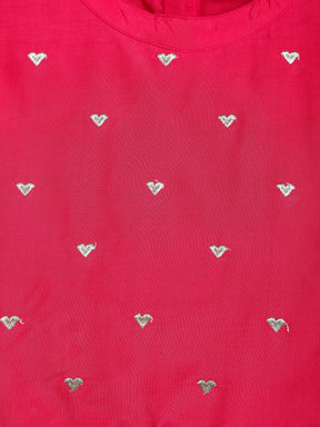 Pink Halter Top Skirt Set