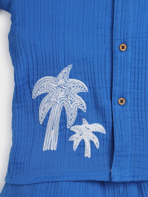Ocean Breeze Blue Shirt