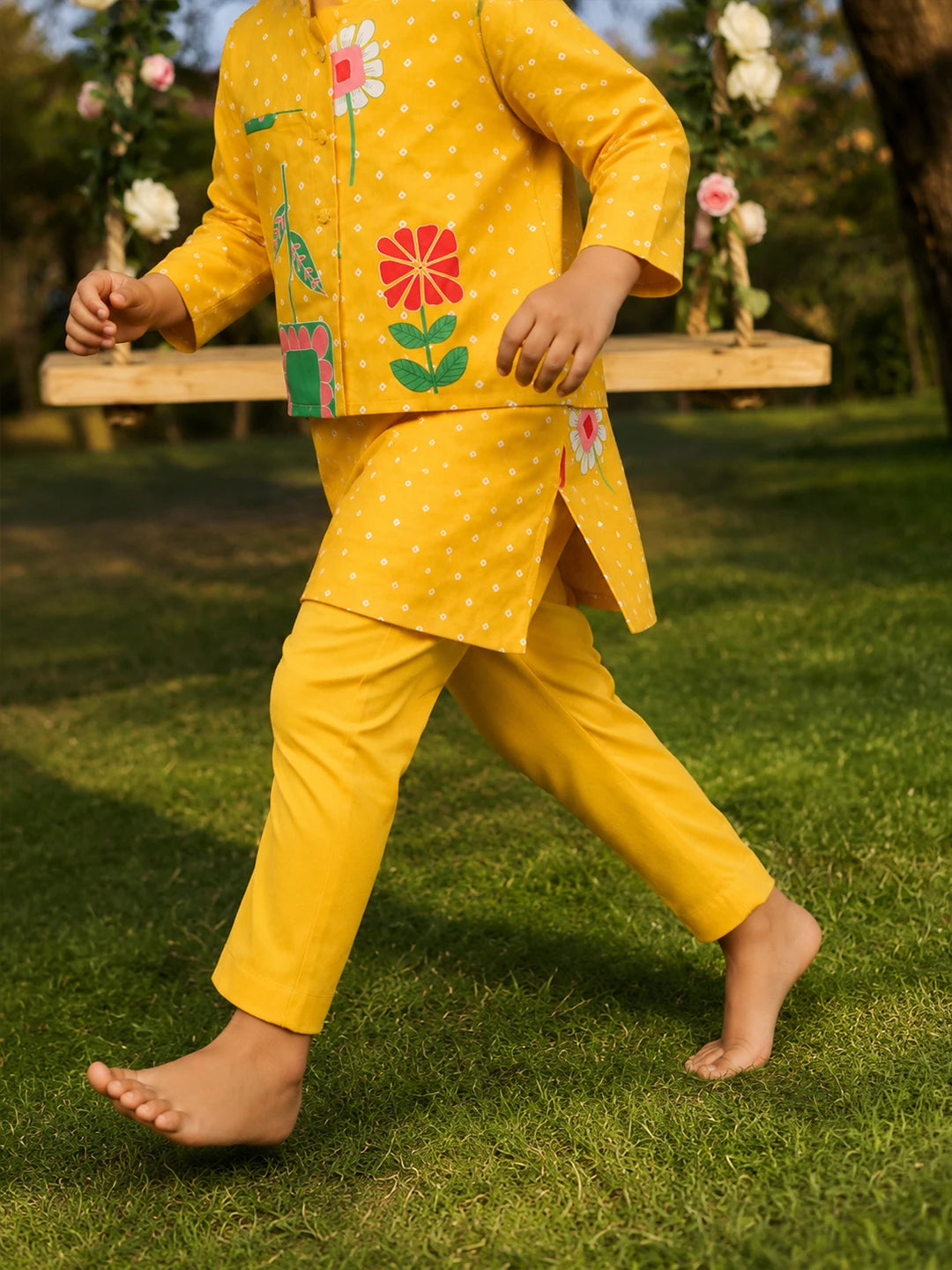 Kurta Pajama Jacket Set