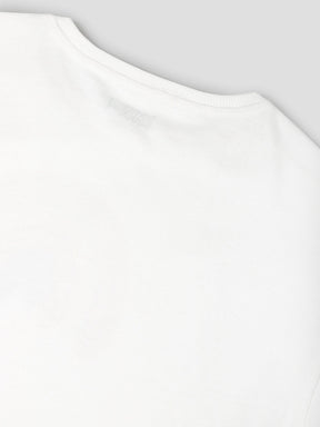 Jumping Girraffe Embroidered Cotton Tee