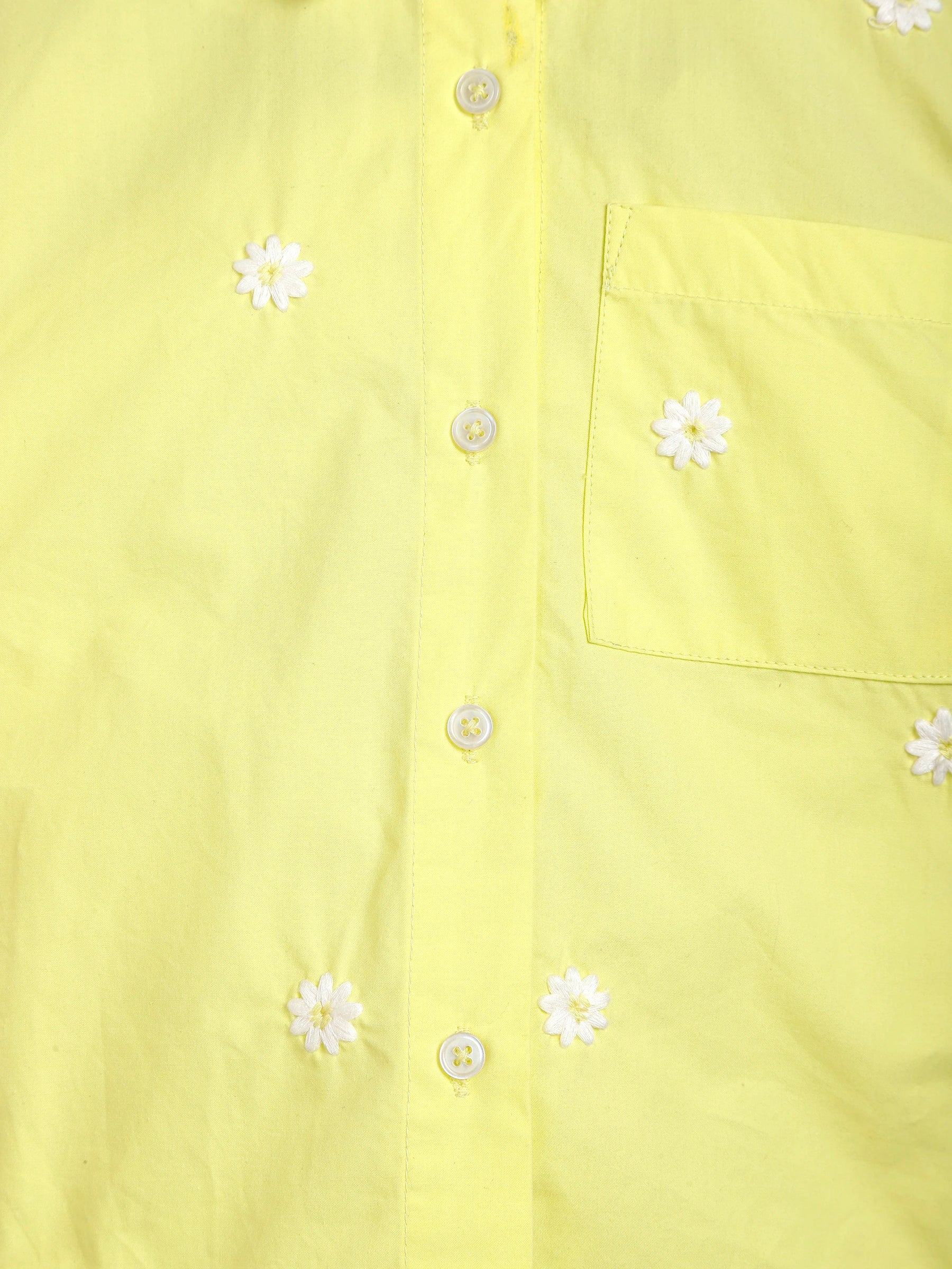 Daisy Embroidered Shirt