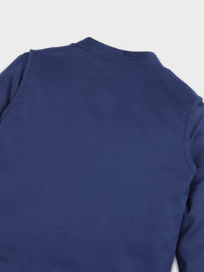 Embroidered Reversible Jacket Set