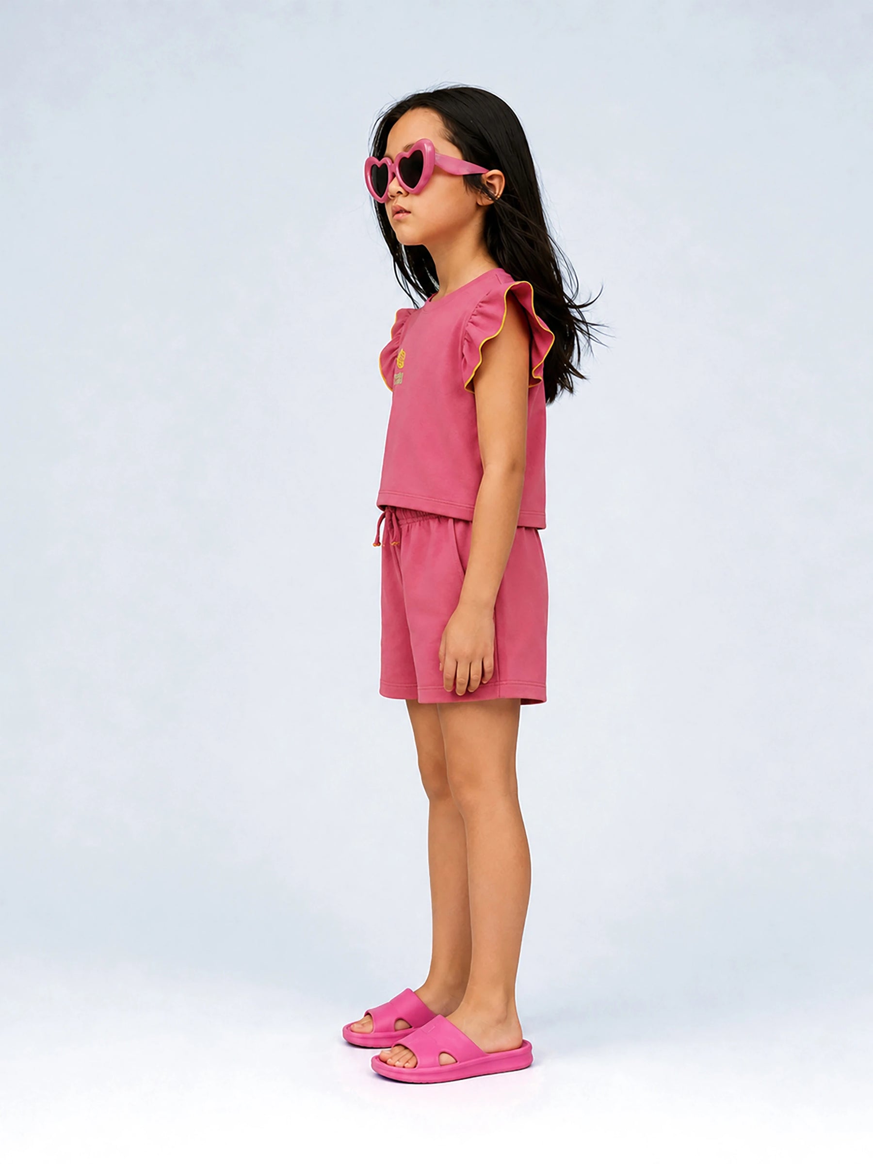Flutter Sleeves & Shorts Set