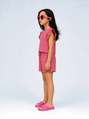 Flutter Sleeves & Shorts Set