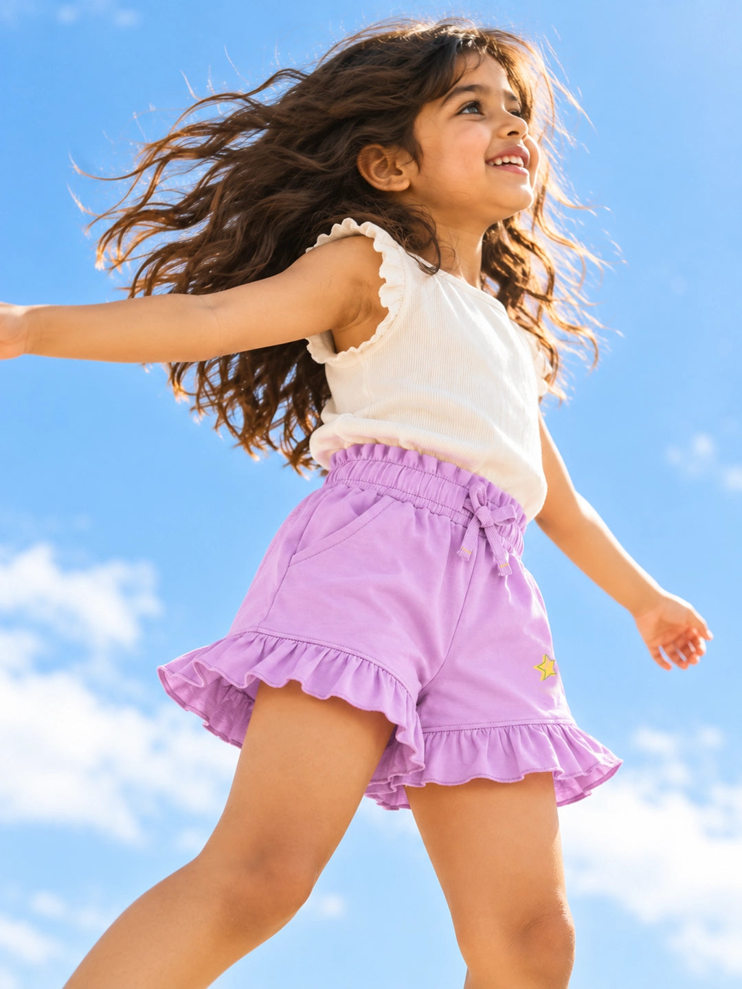 Lilac Pop Girl's Shorts
