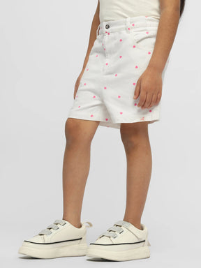 All Hearts Cotton Shorts