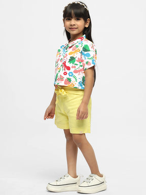 Happy Ants Drop Shoulder Cotton Shirt