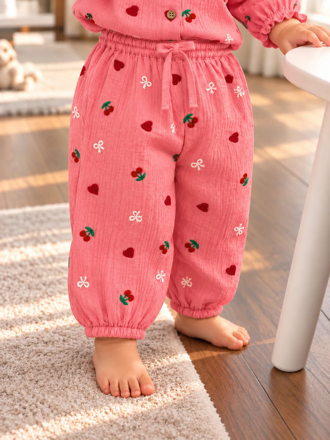 Cherry Balloon Pants
