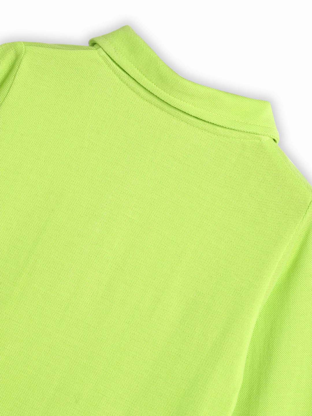 Neon Long Sleeves Polo