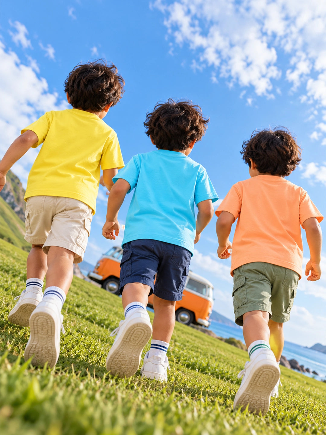Pack of 3 Full Sleeves Boy's T-Shirts
