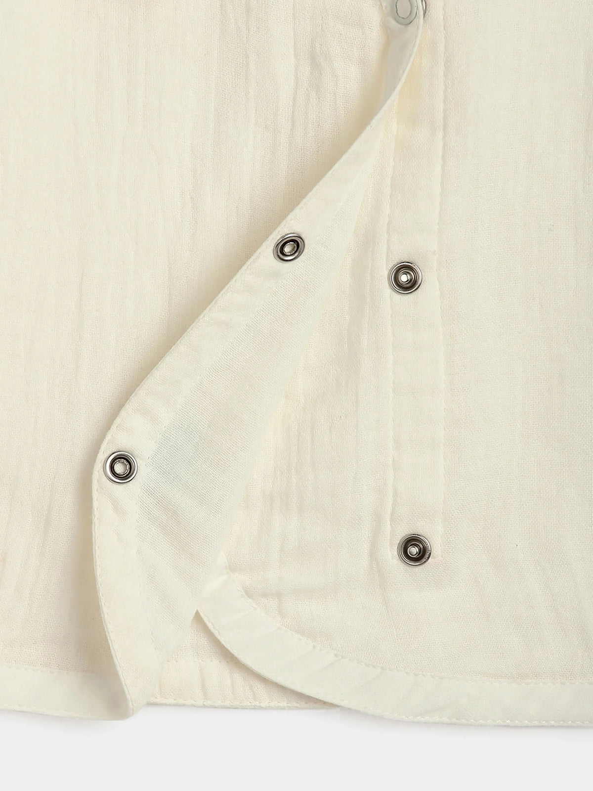 Muslin Jhabla Sleeveless Set