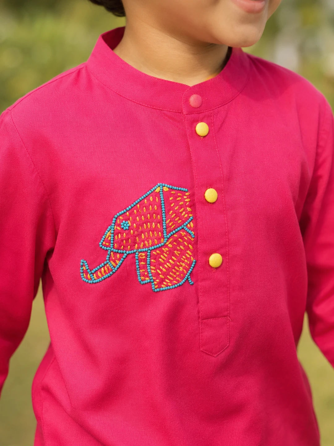 Embroidered Kurta Pajama Set