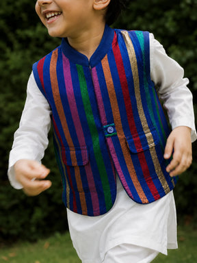 Jhilmil Reversible Nehru Jacket