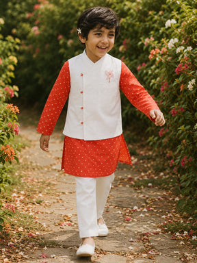 Kurta Pajama Jacket Set