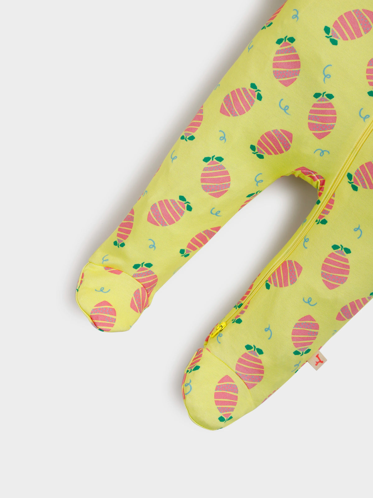 Yellow Zip Sleepsuit