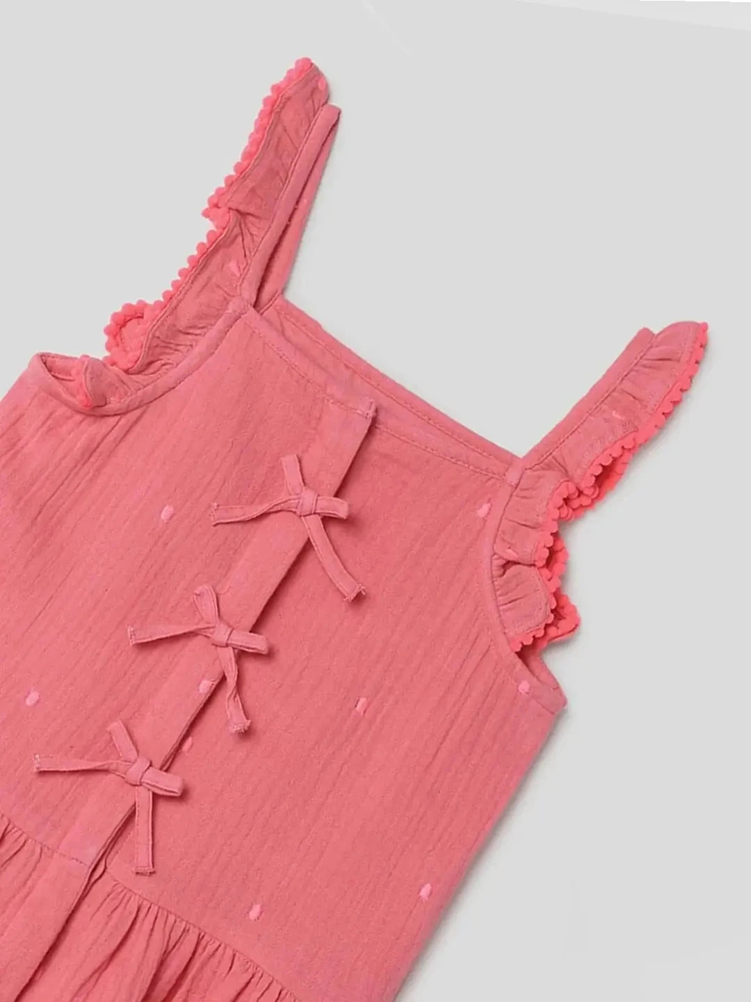 Coral Breeze Peplum Top
