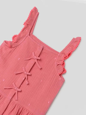 Coral Breeze Peplum Top