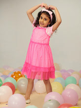 Pink Mesh Dress Set of 3 Somersault