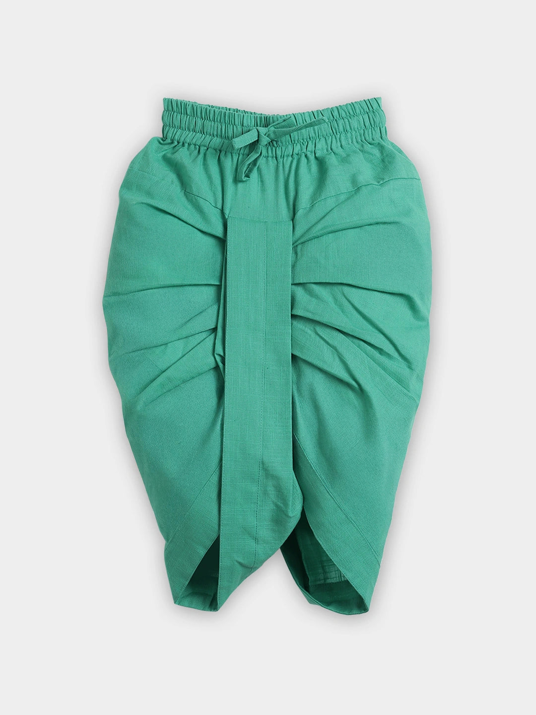 Green Embroidered Kurta Dhoti Set