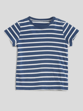 Caterpillar Dungaree & Stripe Tee