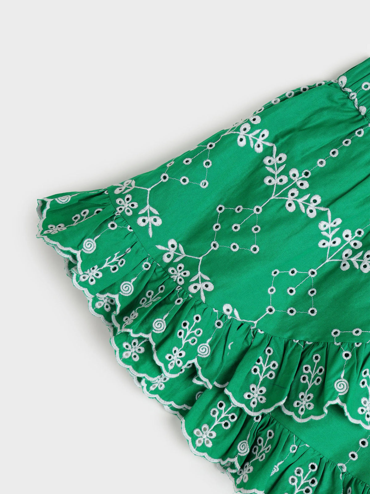 Emerald Bloom Resort Skirt