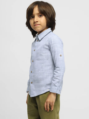 Summer Camp Collared Cotton Shirt