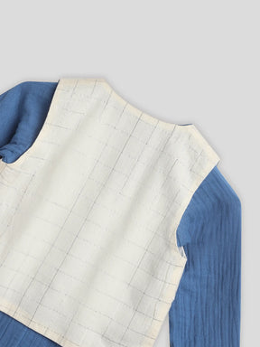 Petunia Festive Boys Sleepsuit With Jacket Somersault