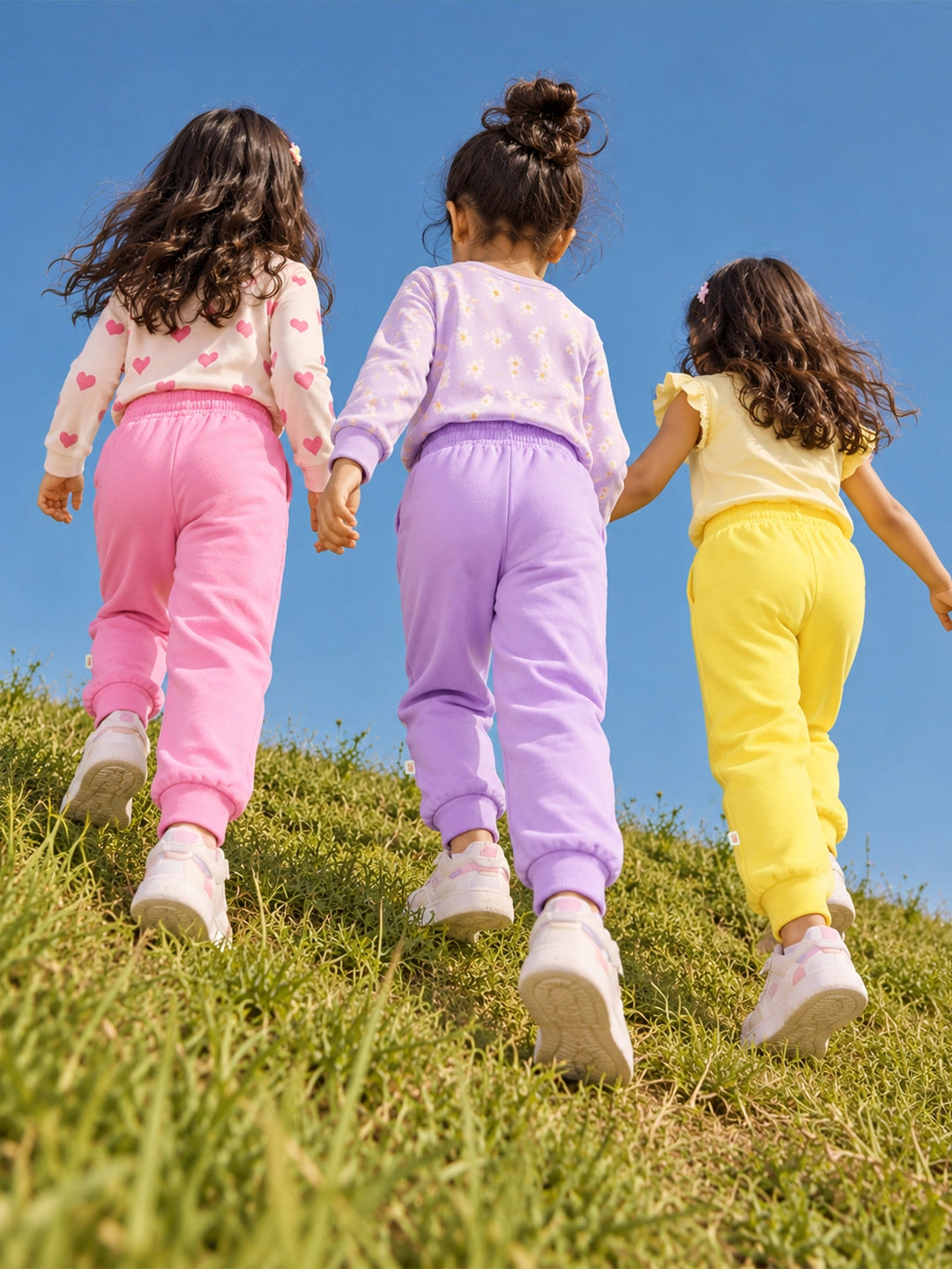 Pack of 3 Girl's Joggers