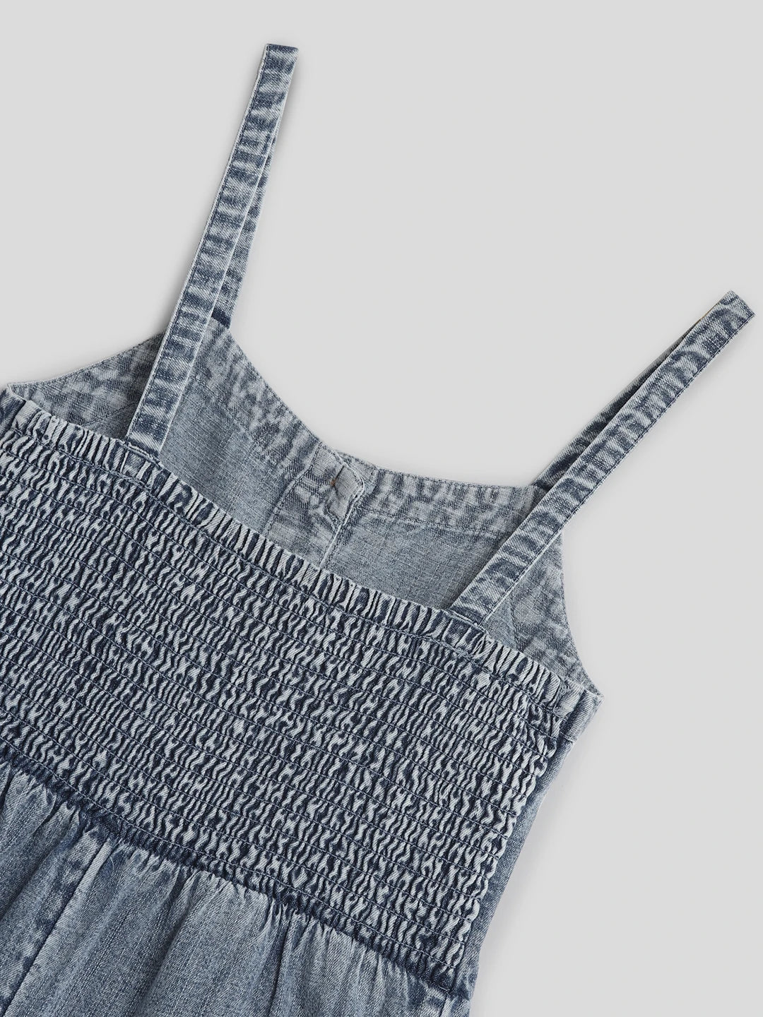 Denim Romper
