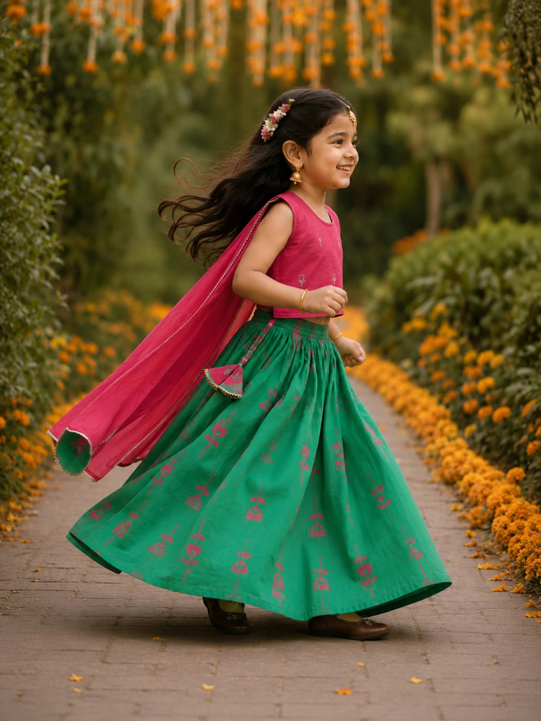 Embroidered Lehenga Set