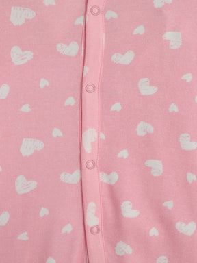 All My Heart Schiffli Collar Sleepsuit (Cancelled Style) Somersault