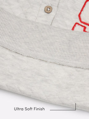 Little Masters Quilted Sweat & Joggers Set