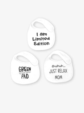 Happy Baby Surprise Box - Set of a Bodysuit, Towel Set, and A Pack of 3 Bibs