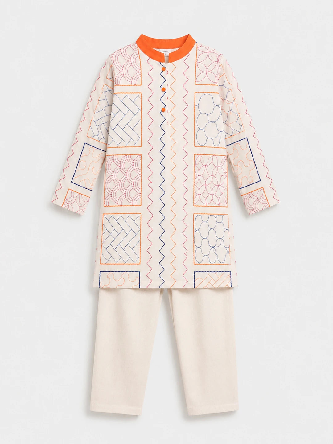 Embroidered Kurta Pajama Set