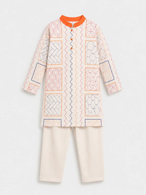 Embroidered Kurta Pajama Set