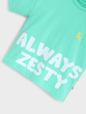 Always Zesty Tee & Denim Set