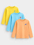 Pack of 3 Full Sleeves Boy's T-Shirts