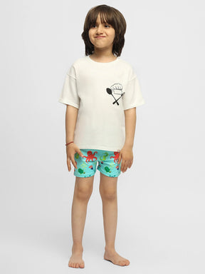 Marine Life Swimming Trunk