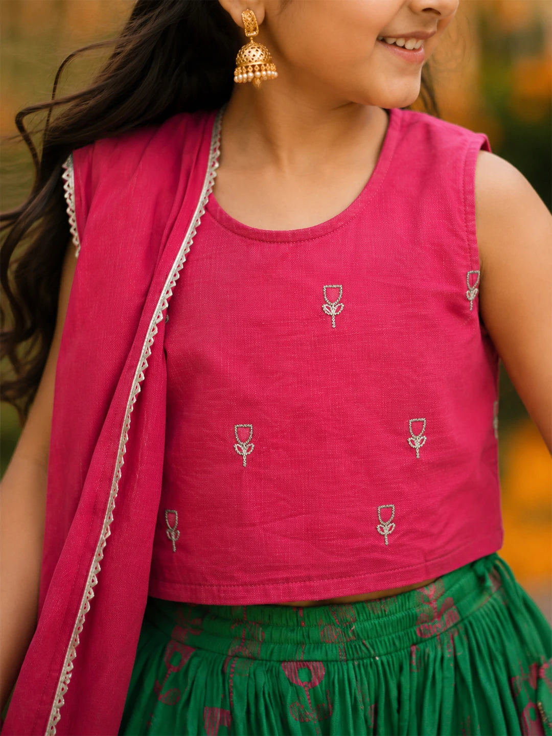 Embroidered Lehenga Set