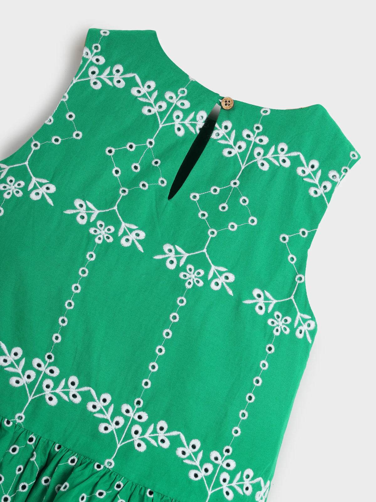 Emerald Bloom Peplum Co-ord Set