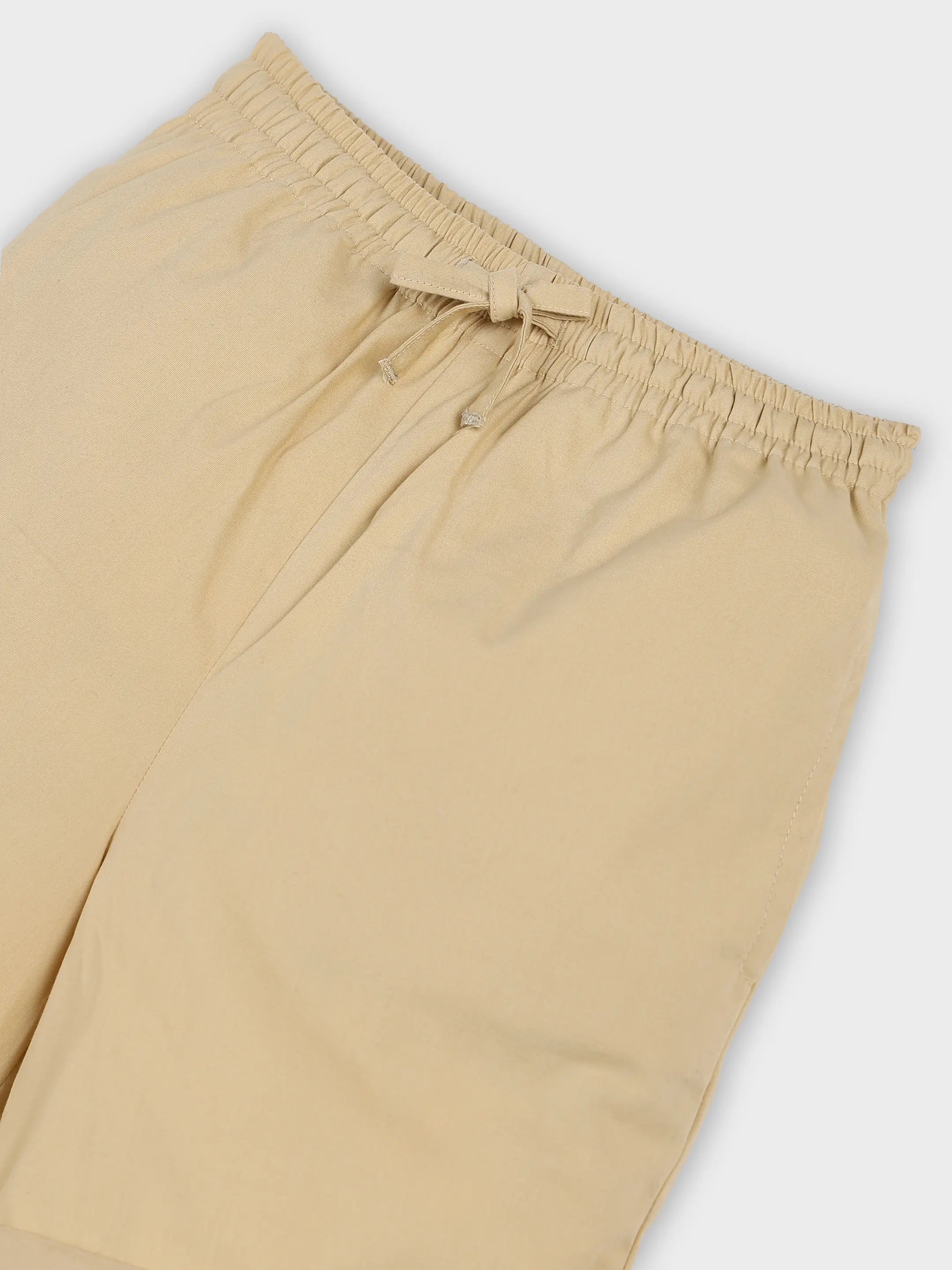 Striper Embroidered Shirt with Shorts