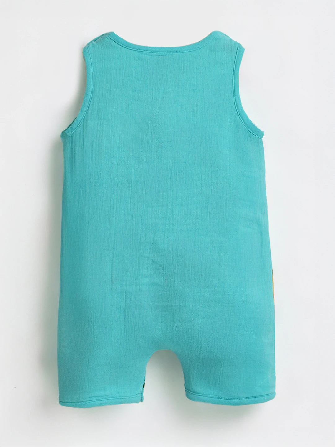 Cool Lemonade Printed Cotton Romper