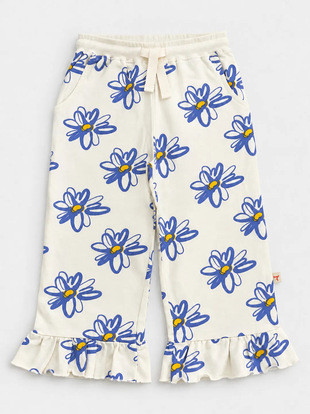 Printed Wide Pants