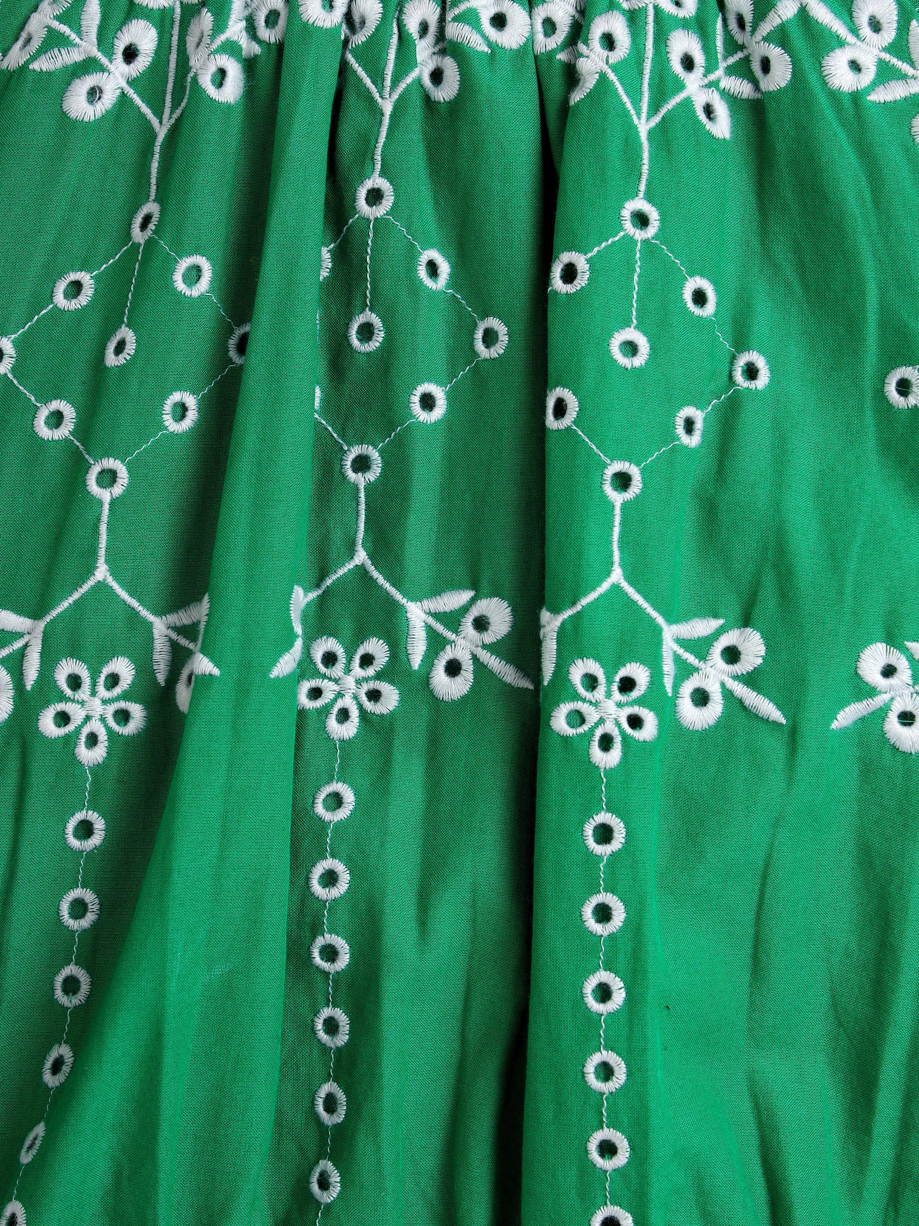 Emerald Bloom Resort Skirt