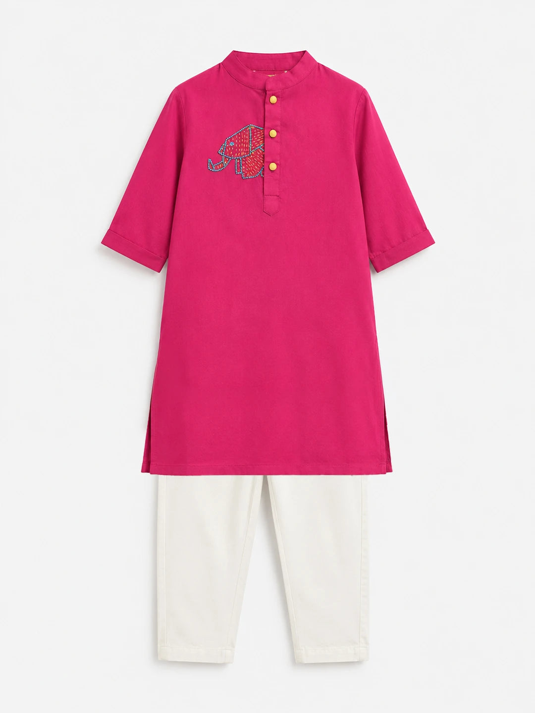 Embroidered Kurta Pajama Set