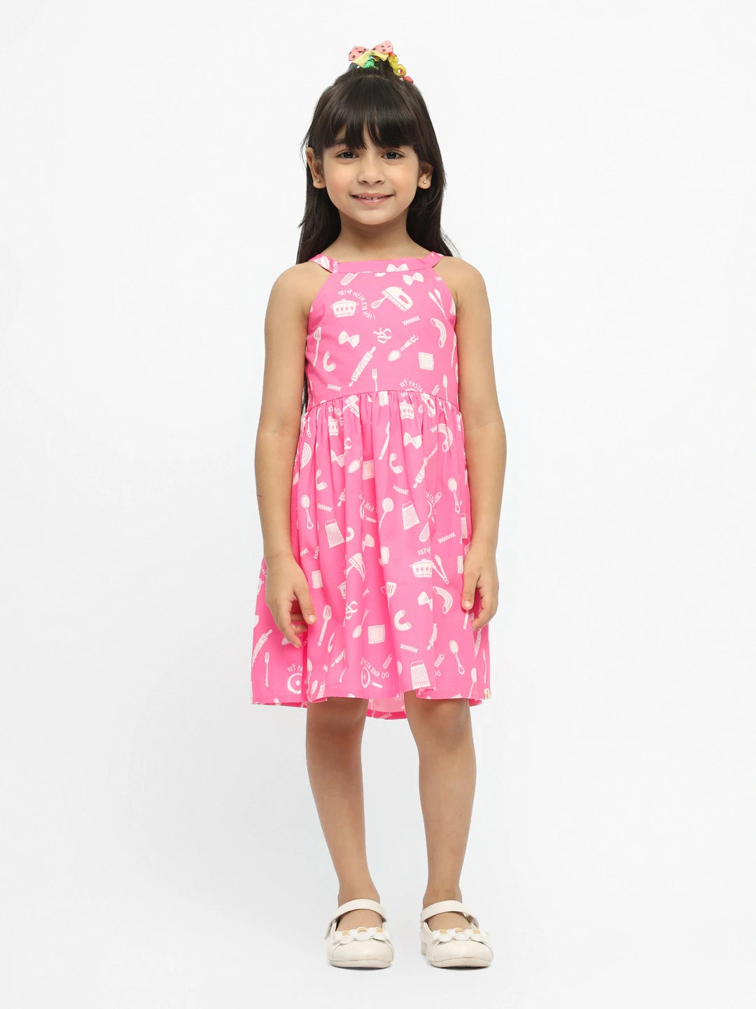 Baking Tool Cotton A-Line Dress
