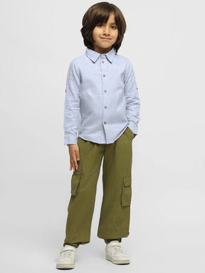 Summer Camp Collared Cotton Shirt